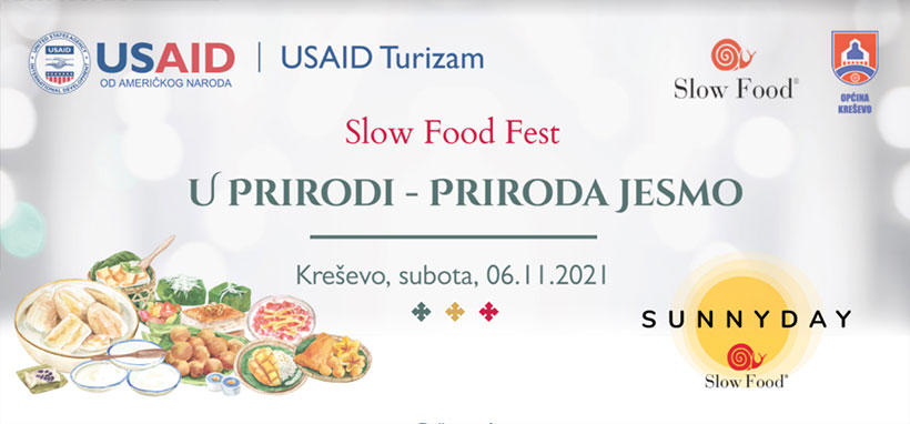 Slow Food Festival “U prirodi - priroda jesmo” danas u Kreševu na Trgu fra Grge Martića